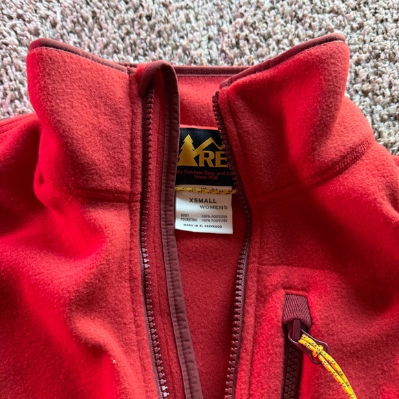 REI Trailmade Fleece Quarter Zip XS - Picture 2 of 4